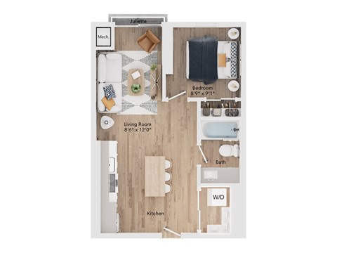 10146 123 Street NW 1-3 Beds Apartment for Rent - Photo Gallery 30